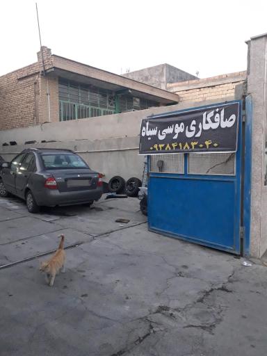 عکس صافکاری موسی سیاه