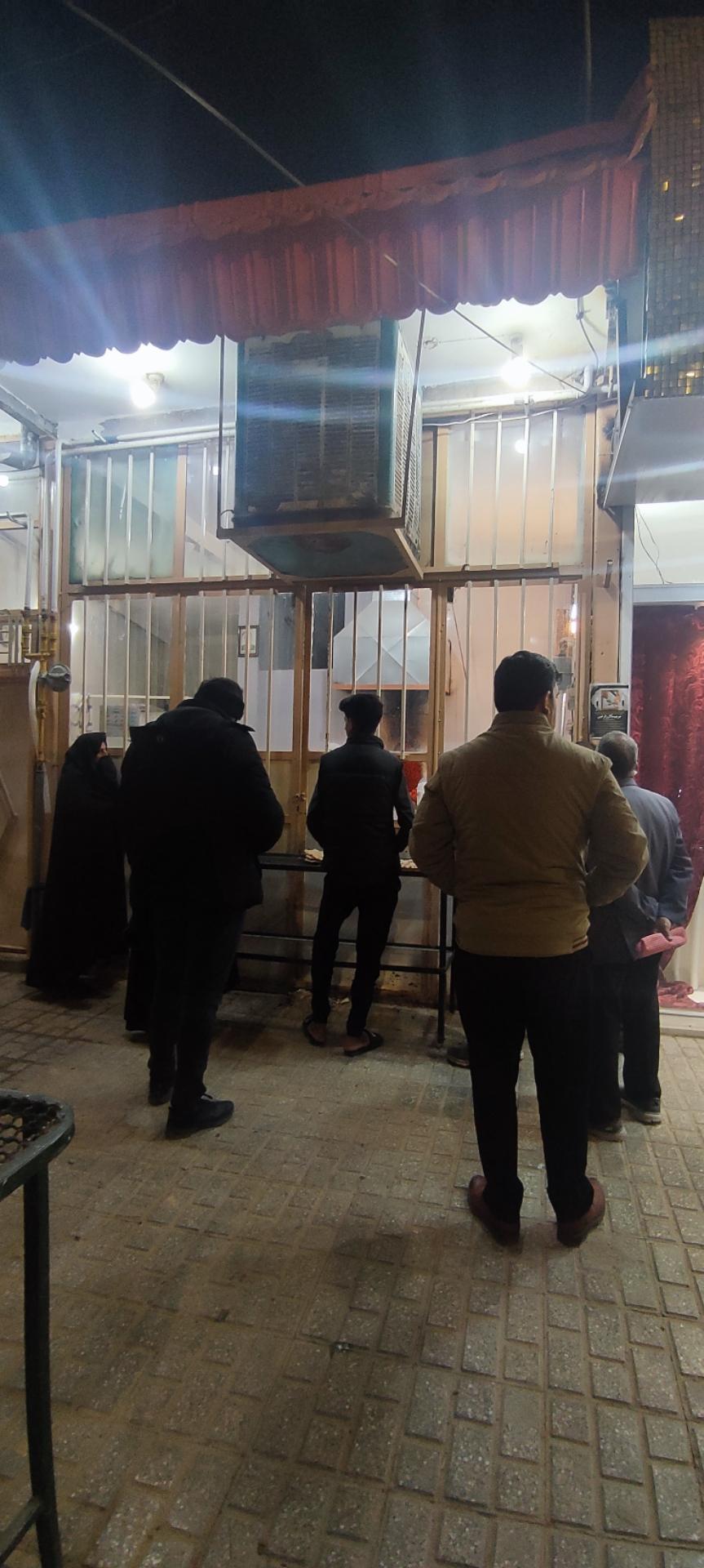 عکس نانوایی سنگکی