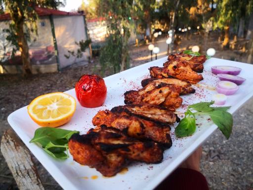 عکس باغ رستوران آلاچیق