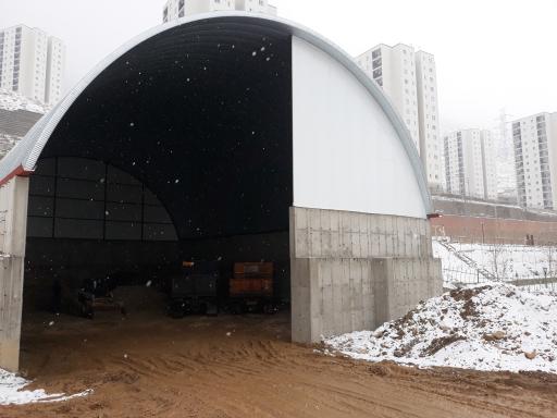 عکس دپوی شن و نمک شهرداری پردیس