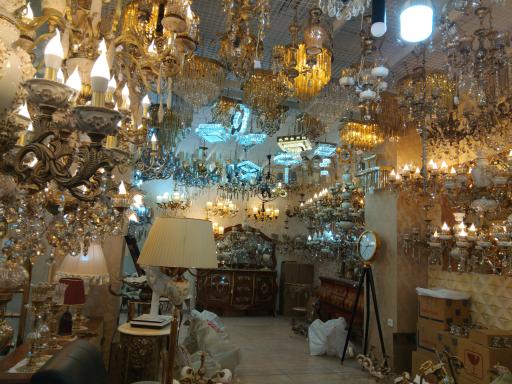 عکس لوستر نورافروز