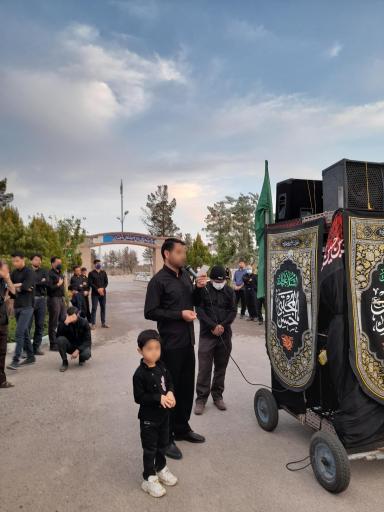 عکس هیئت ثارالله (ع) پایگاه هوایی شهید بابایی 