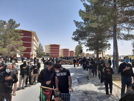 عکس هیئت ثارالله (ع) پایگاه هوایی شهید بابایی 