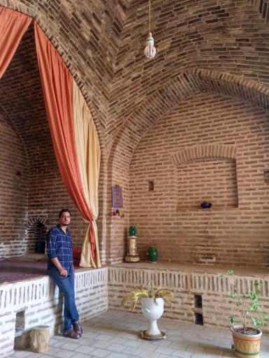 عکس کاروانسرای شاه عباسی انار