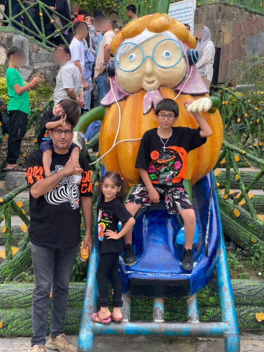 عکس شهربازی مجموعه توریستی نمک آبرود