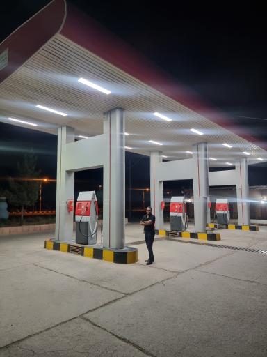 عکس جایگاه گاز CNG ایده آل