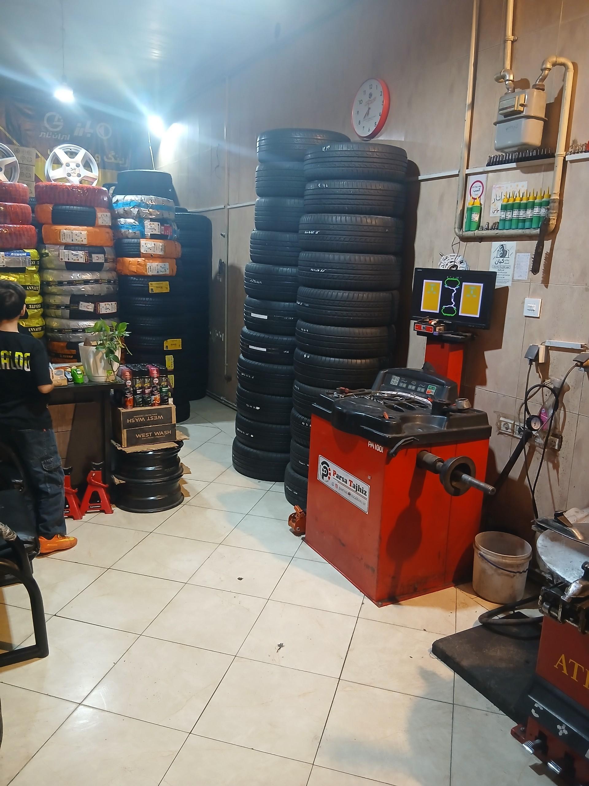 عکس رینگ و لاستیک ایلیا