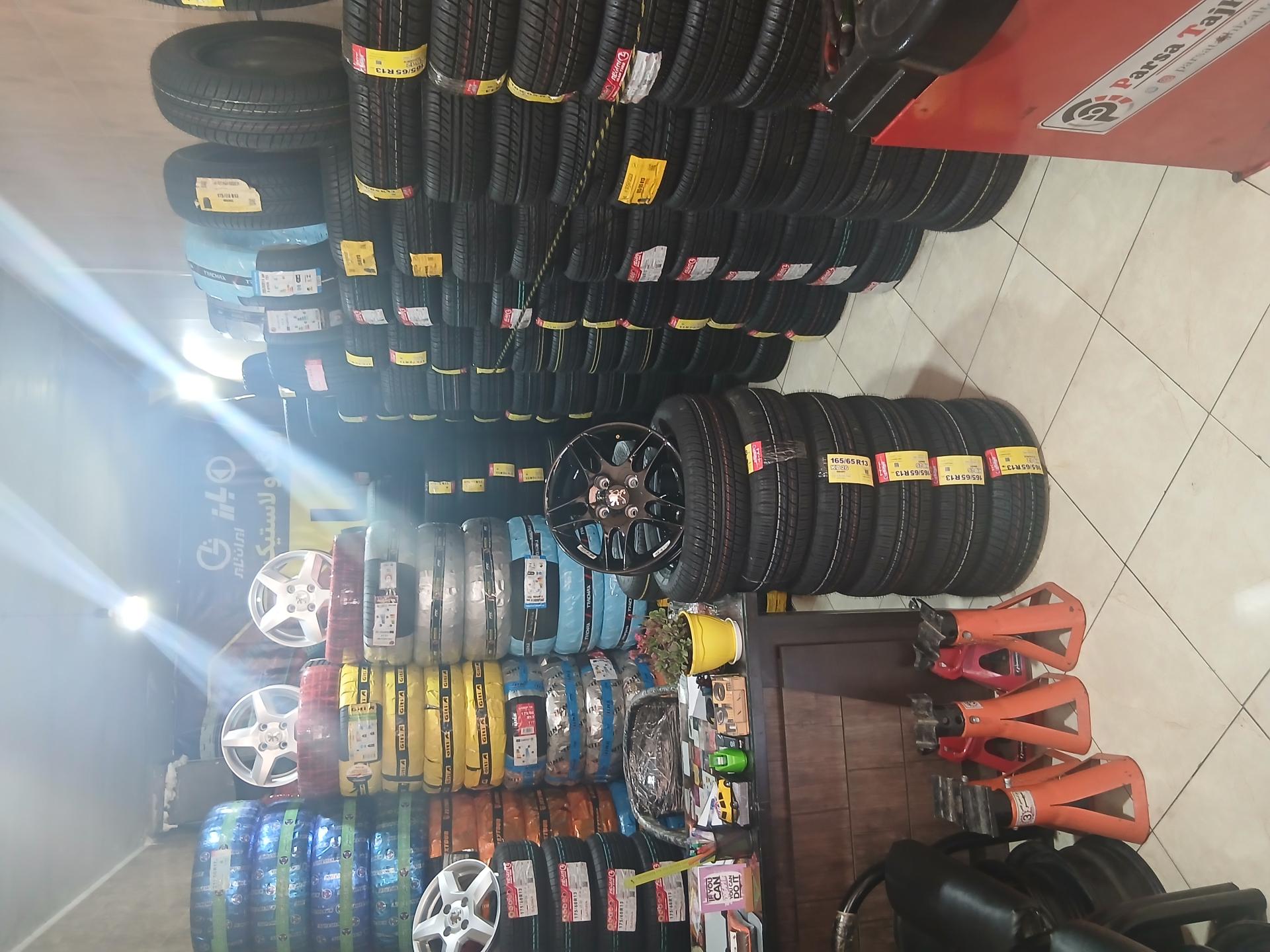 عکس رینگ و لاستیک ایلیا