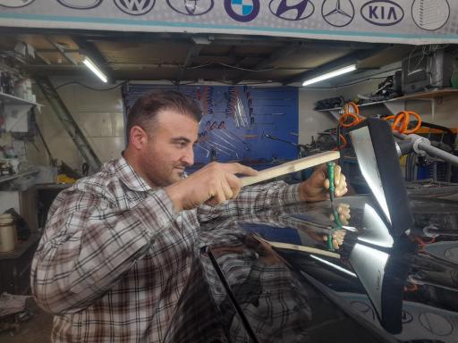 عکس صافکاری پی در آر رسول مدرن