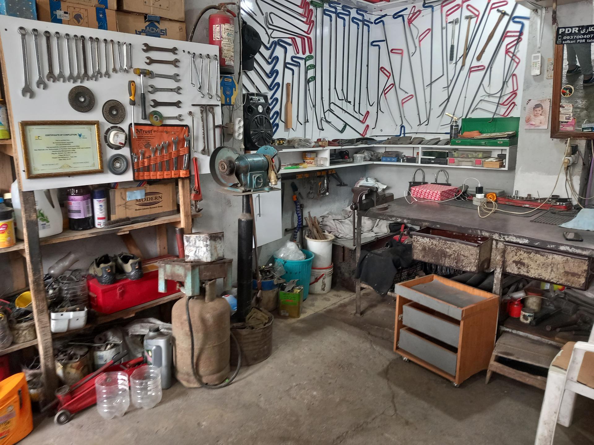 عکس صافکاری فوق تخصصی pdr رحمان(هیرکان صنعت)