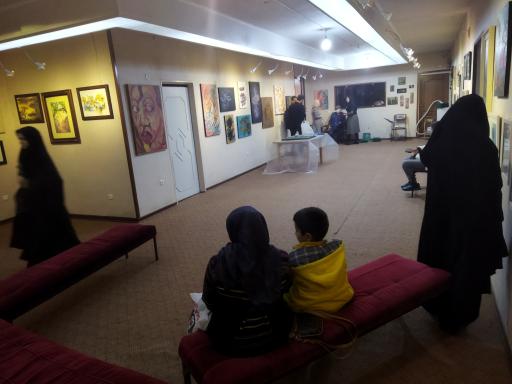 عکس نگارخانه آفتاب خمینی شهر