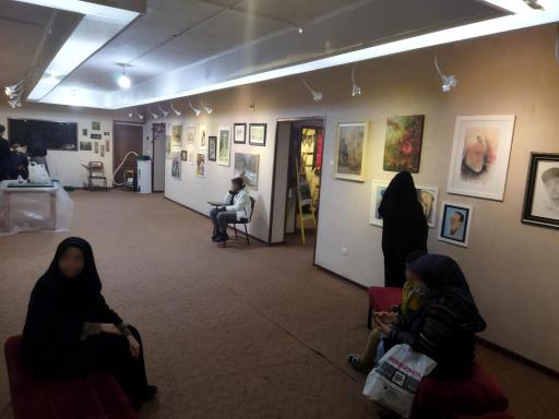 عکس نگارخانه آفتاب خمینی شهر