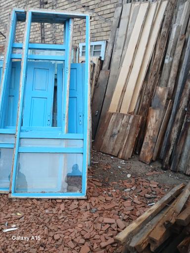 عکس درب و پنجره چوبی