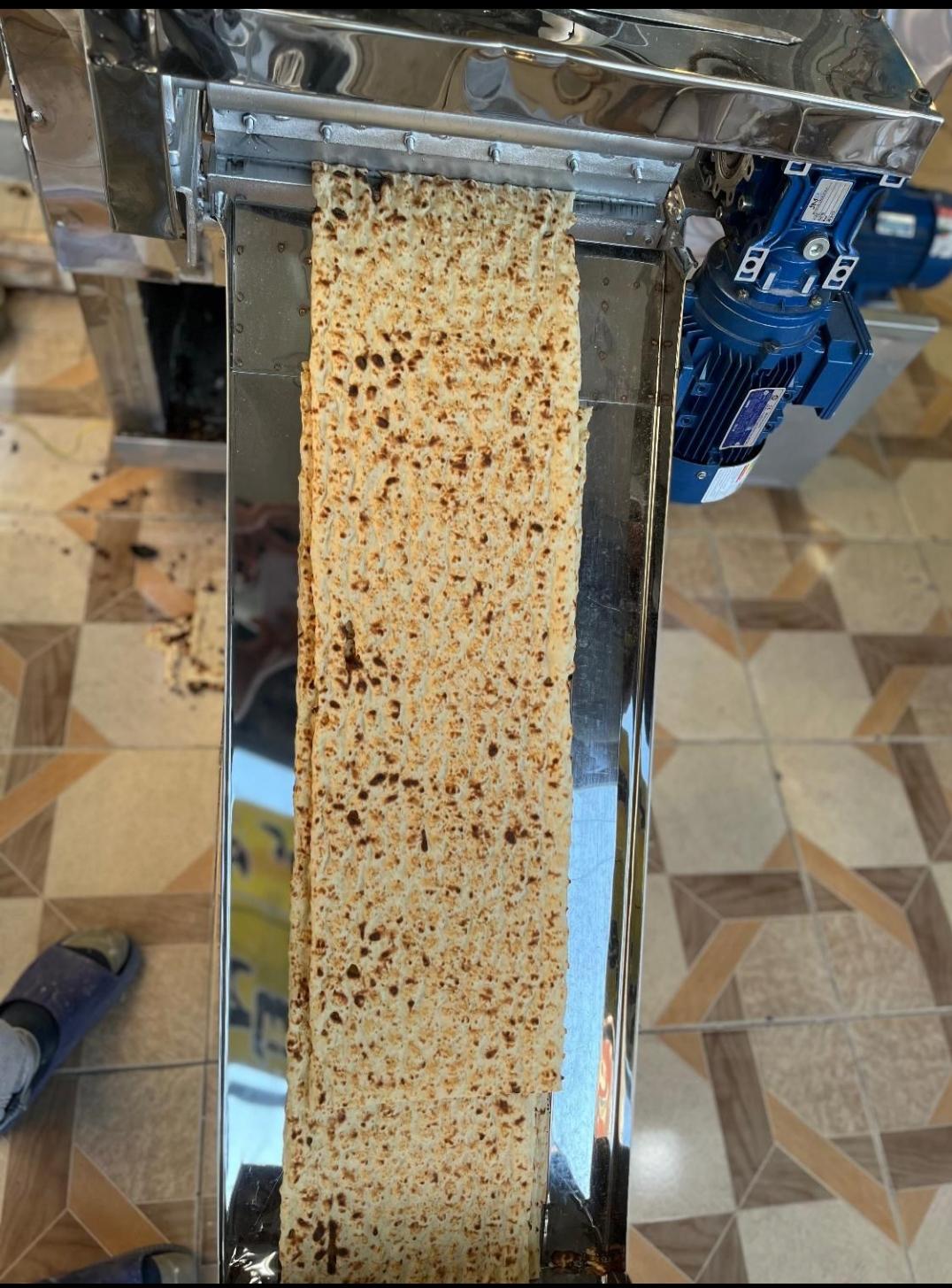 عکس سنگک ماشینی گندم 