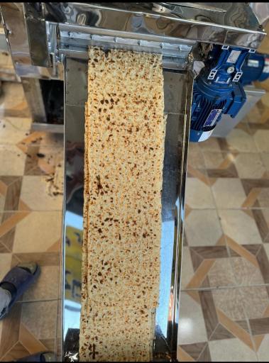 عکس سنگک ماشینی گندم 