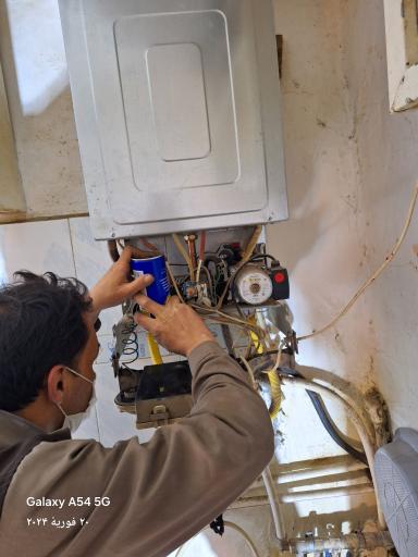 عکس خدمت رسانی نوین تاسیسات اروجی 