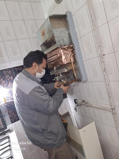 عکس خدمت رسانی نوین تاسیسات اروجی 