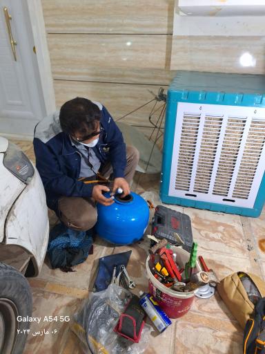 عکس خدمت رسانی نوین تاسیسات اروجی 