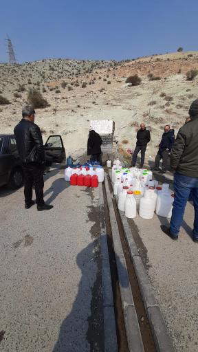 عکس چشمه روستای ازگی