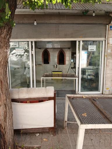 عکس نانوایی سنگک