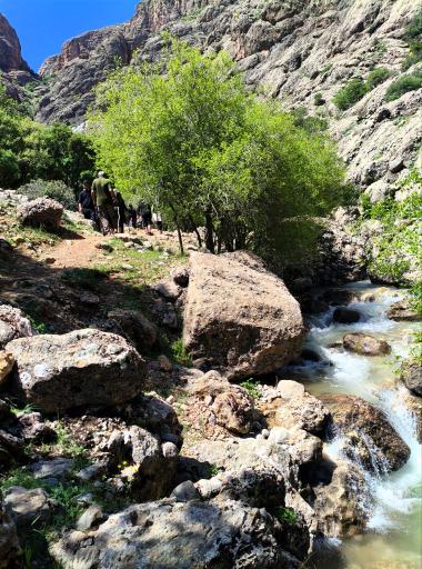 عکس آبشار ازنا در