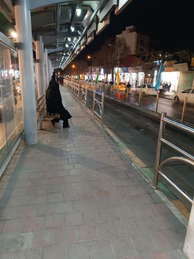 عکس تقاطع شهید مطهری