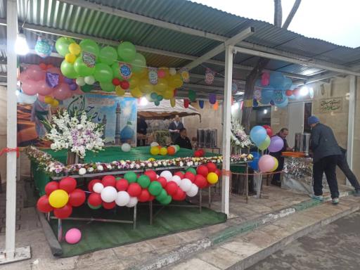 عکس ایستگاه صلواتی حضرت زهرا (ص)