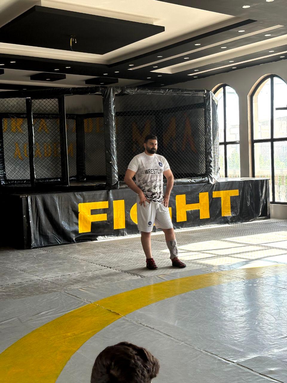 عکس باشگاه مبارزه شخصی هاپکیدو MMA