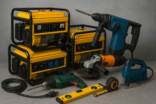 عکس مجموعه اجاره ابزار آلات داودی