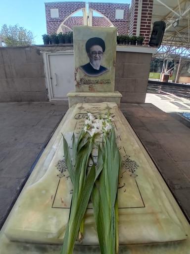 عکس مزار شهید آیت الله سید محمد علی آل هاشم