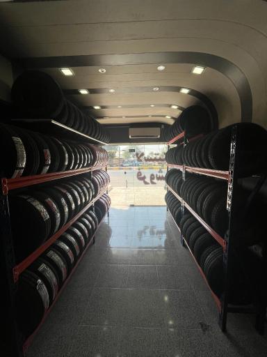 عکس لاستیک فروشی حاج بدر دریابان