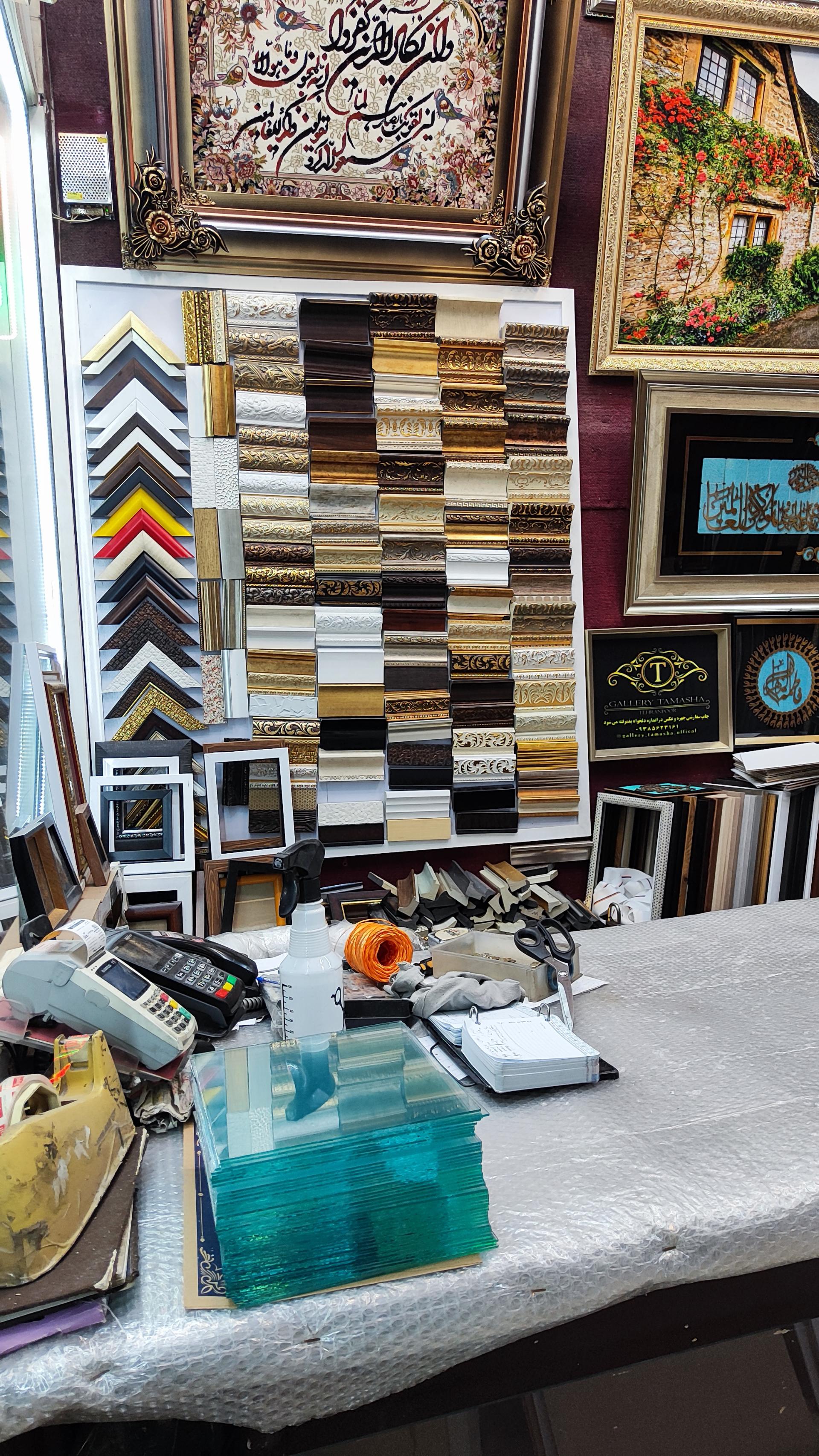 عکس گالری قابسازی تماشا