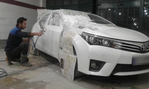 عکس صافکاری نقاشی شیرخدا