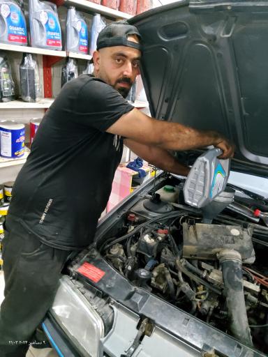 عکس تعویض روغن و آپاراتی سواحل قشم