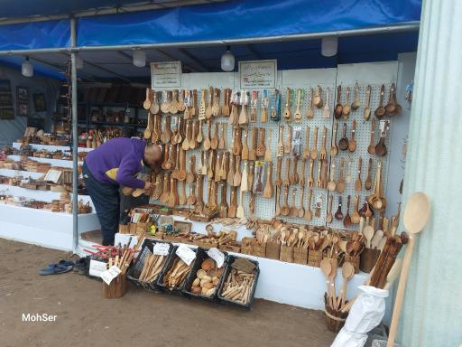 عکس بازار صنایع دستی کیاشهر