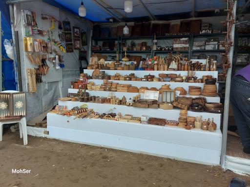 عکس بازار صنایع دستی کیاشهر