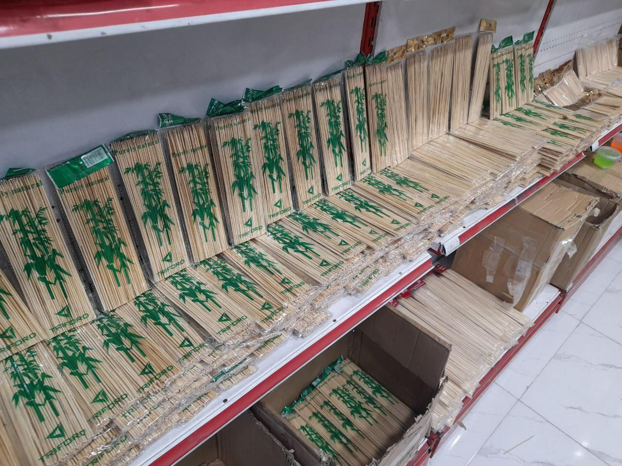 عکس پخش سیخ چوبی سرزمین بامبو