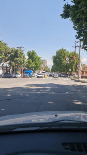 عکس چهار راه شیر خورشید