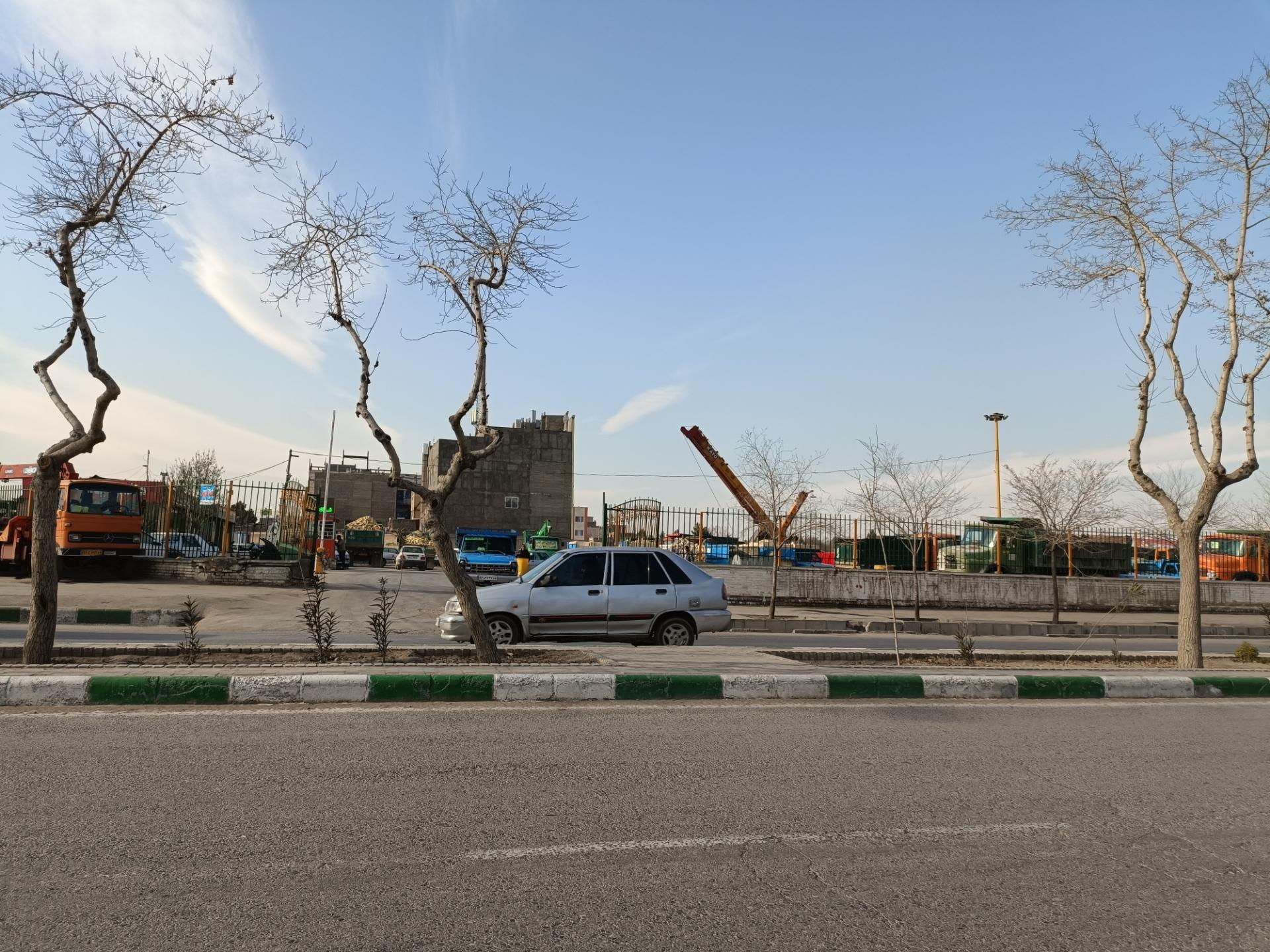عکس پایانه باربری منطقه گلشهر