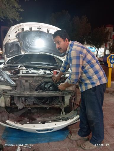 عکس برق اتومبیل بفرویی