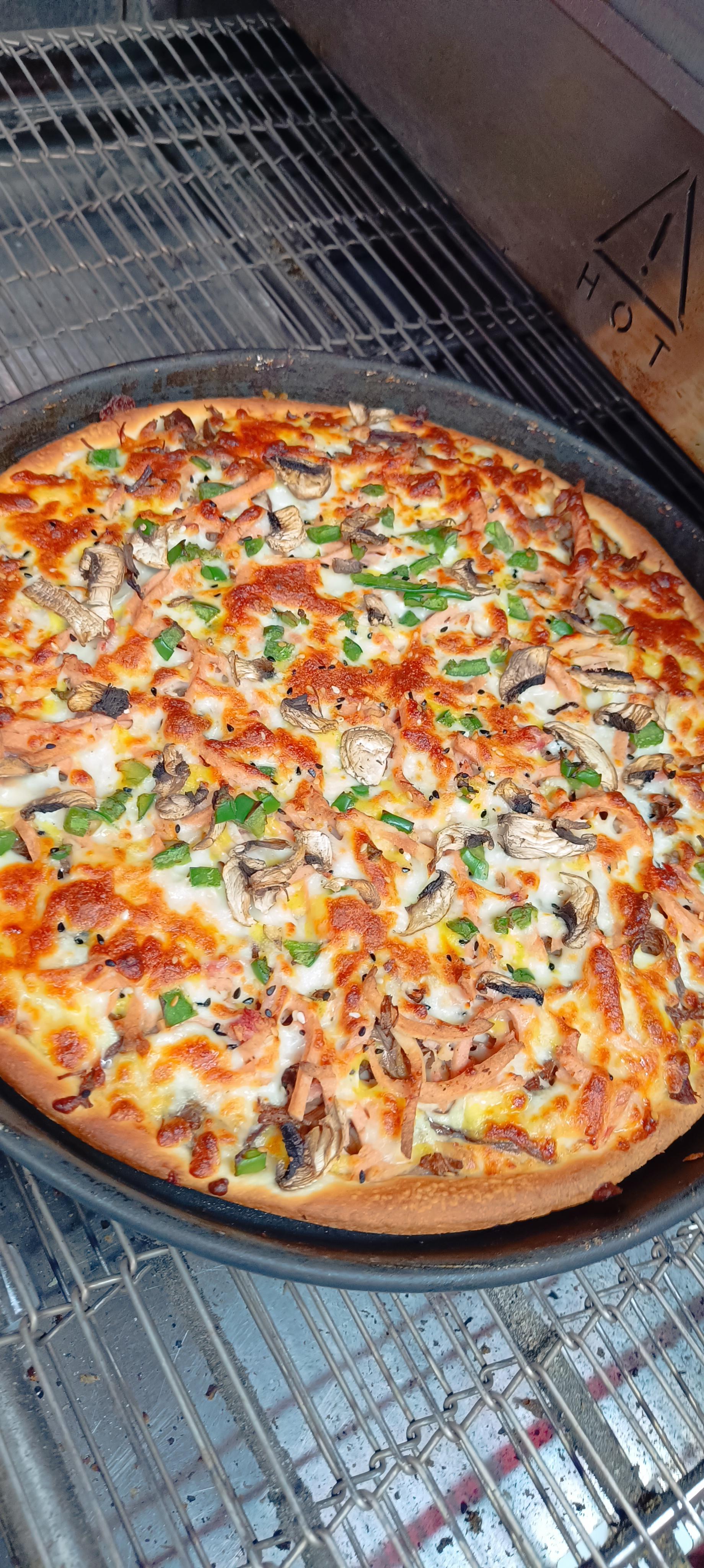 عکس پیتزا تمشک