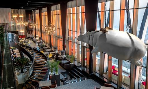 عکس کافه اسکای لانژ