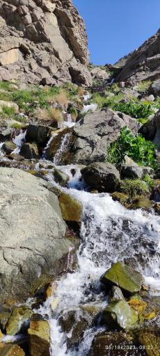 عکس مسیر کوهنوردی دربند و قله توچال