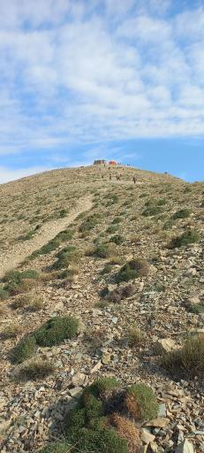 عکس مسیر کوهنوردی دربند و قله توچال