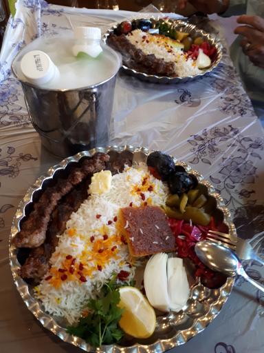 عکس چلوکباب ذغالی جاغرق