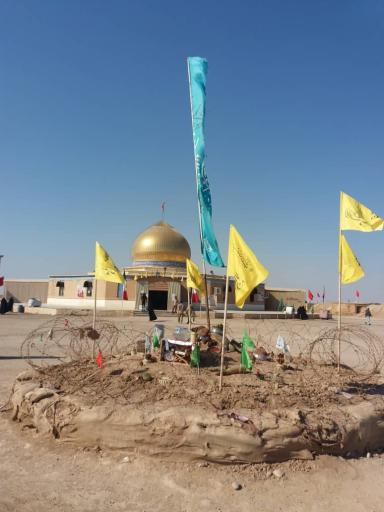 عکس مسجد یادمان شهدا شلمچه