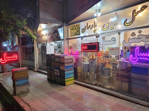 عکس پخش عسل پارسان
