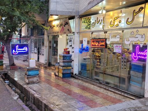 عکس پخش عسل پارسان