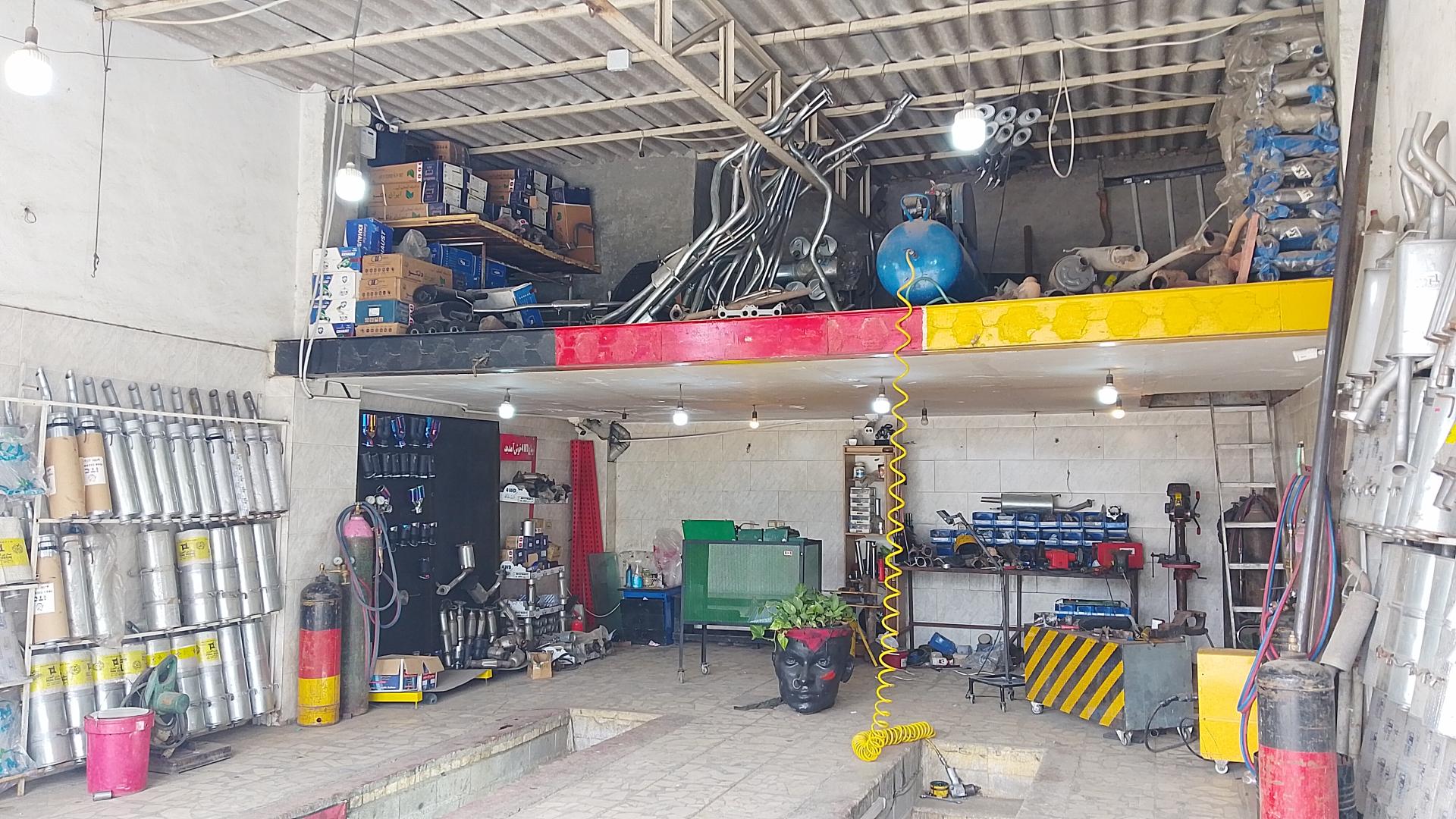 عکس تعمیر کاتالیزور افشین 