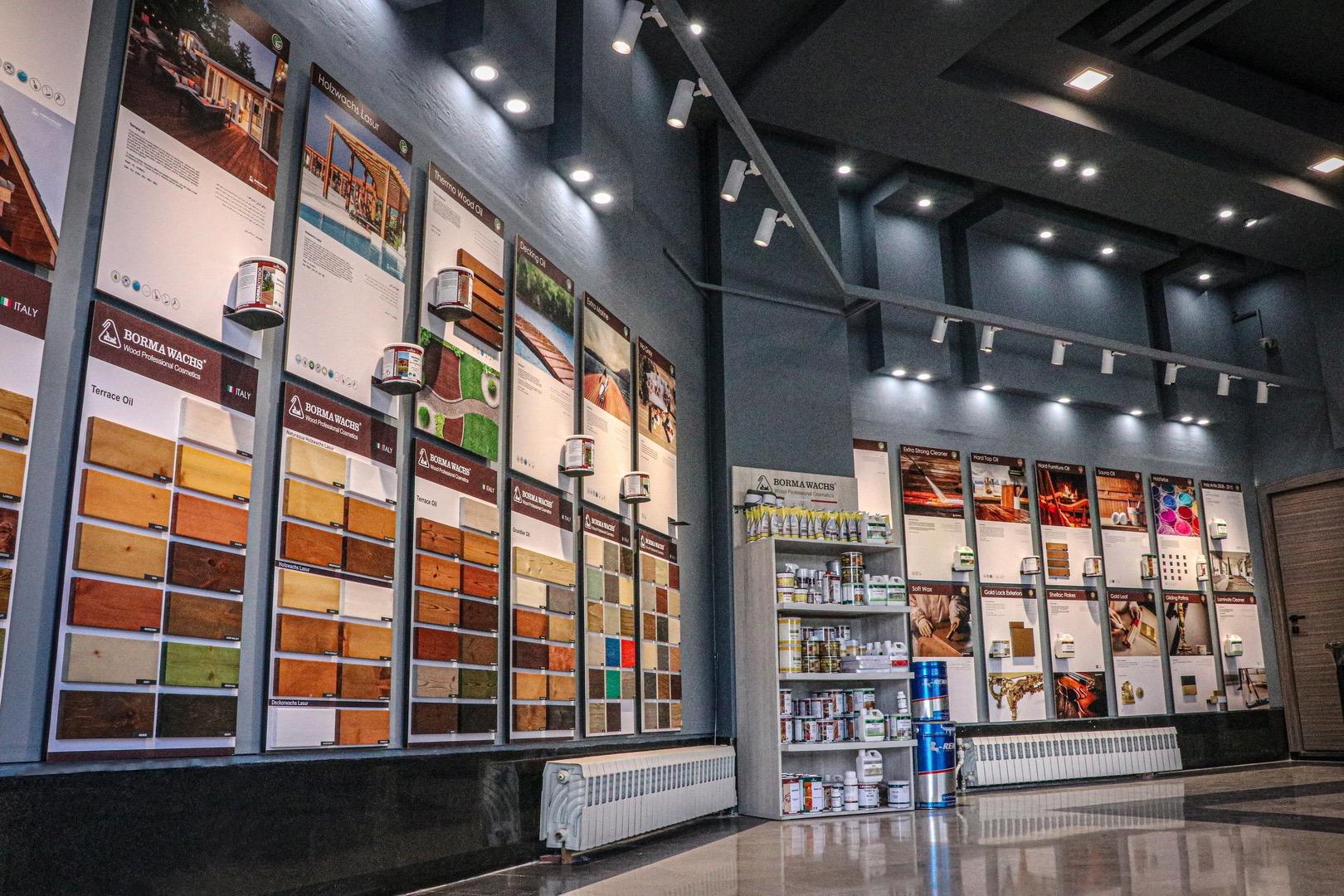 عکس فروشگاه رنگ چوب